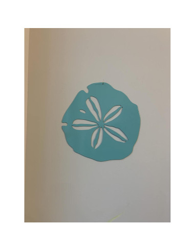 Arte de Pared de Metal Riverside 30x30 cm Diseño Playa