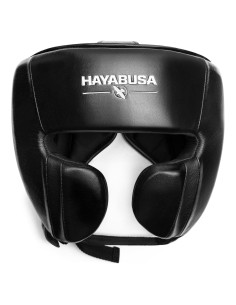 Casco de Boxeo Hayabusa Pro Cuero Ajustable - Negro Talla Única