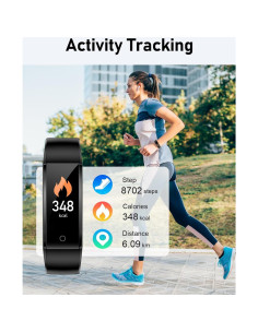 Reloj Pedométrico GRV S1A-2 Sin Bluetooth Impermeable Negro 2