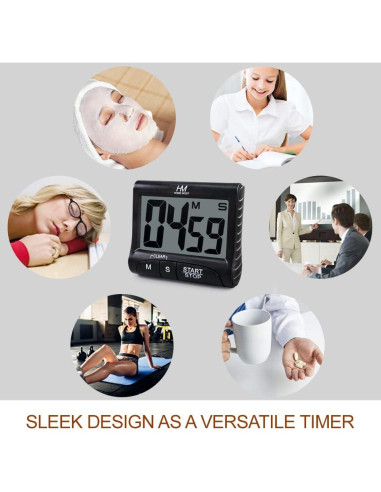 Temporizador de Cocina Digital HOME MOST - Pantalla 7.62cm