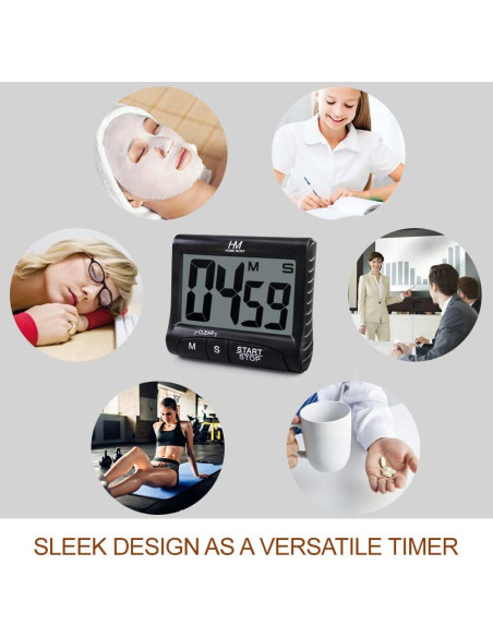 Temporizador de Cocina Digital HOME MOST - Pantalla 7.62cm