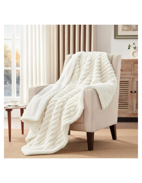 Manta Térmica Westinghouse 127x152 cm 6 Niveles Calor Beige