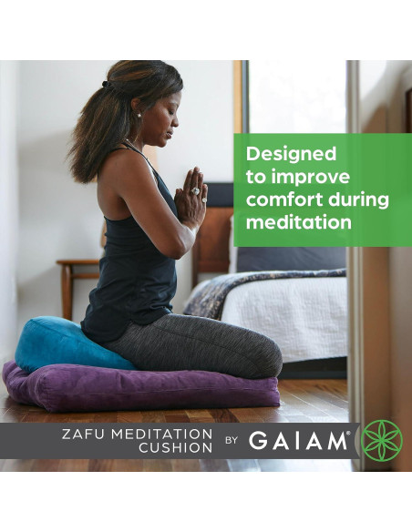 Almohada de Meditación Ergonómica Gaiam Zafu Trigo Sarraceno