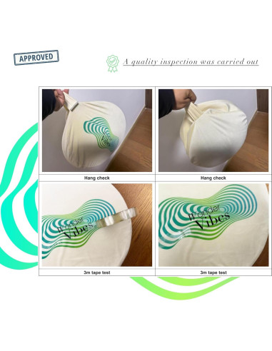 Cojín de Meditación WonderVibes - Relleno de Trigo Sarraceno