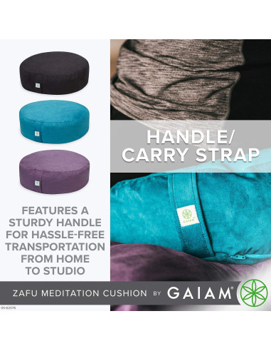 Almohada de Meditación Ergonómica Gaiam Zafu Trigo Sarraceno