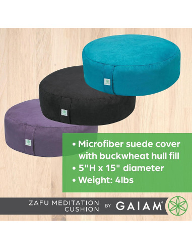 Almohada de Meditación Ergonómica Gaiam Zafu Trigo Sarraceno