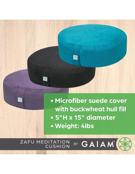 Almohada de Meditación Ergonómica Gaiam Zafu Trigo Sarraceno
