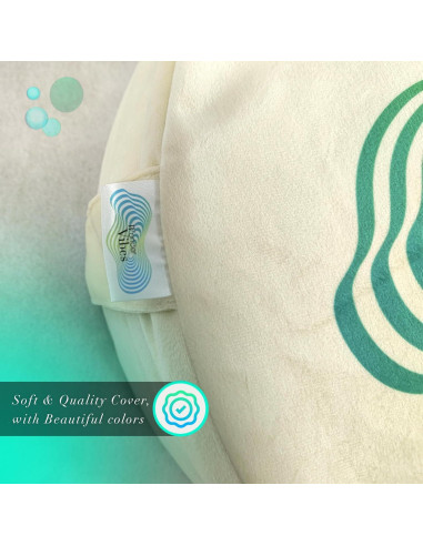 Cojín de Meditación WonderVibes - Relleno de Trigo Sarraceno