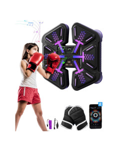 Máquina de Boxeo Musical Inteligente LITTCO con Guantes