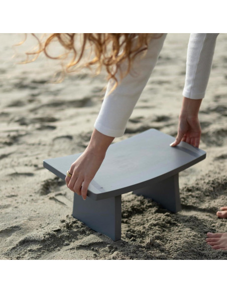 Banco de Meditación Ungloo de Bambú 44.45x24.13cm Ergonómico