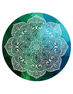 Colchoneta Redonda LERYG 140cm Antideslizante para Yoga