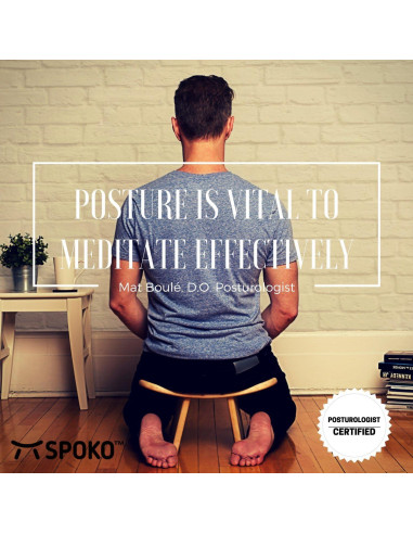 Banco de Meditación Ergonómico SPOKO Moka Viaje 1.99kg