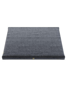 Alfombra de Meditación Zabuton Mindful Modern - Terciopelo Gris