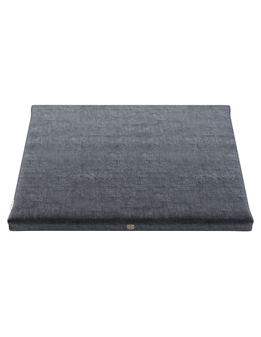 Alfombra de Meditación Zabuton Mindful Modern - Terciopelo Gris