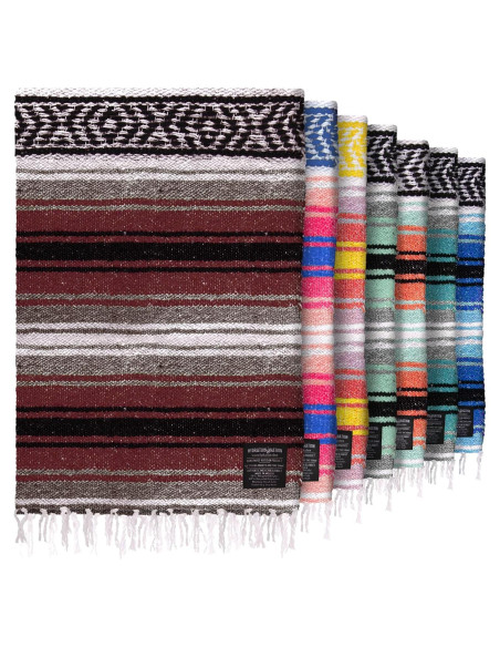 Manta Mexicana Grande Hidratación Nation 180x120cm Cereza