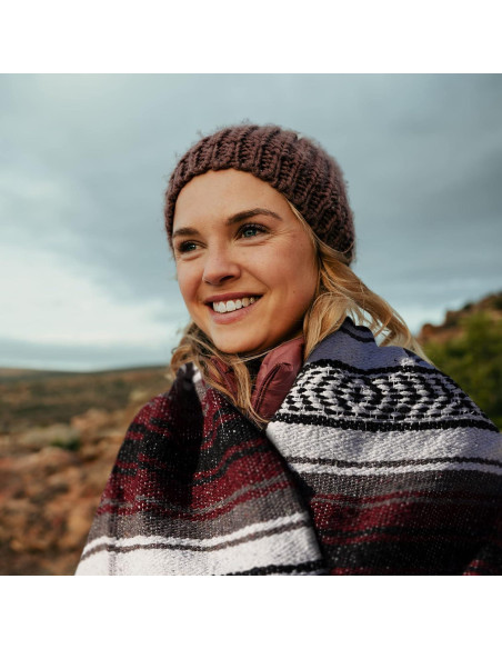 Manta Mexicana Grande Hidratación Nation 180x120cm Cereza