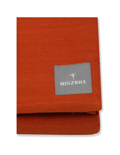 Manta de Yoga de Algodón Raziiaa Terracota 150x200 cm 2