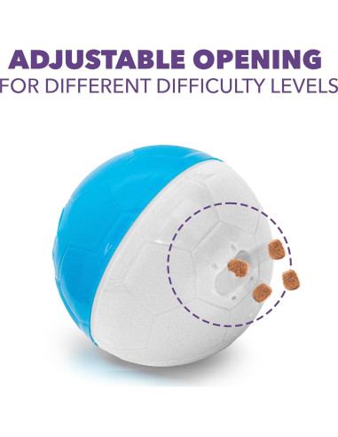 Dispensador de Juguetes Amicus Bola Loca Azul 100g