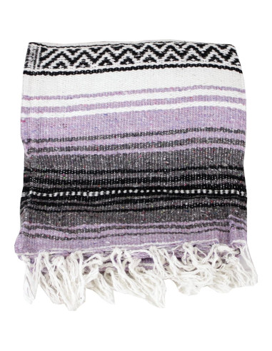 Manta Falsa Mexicana Canyon Creek 193x135 cm Púrpura Claro