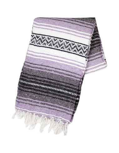 Manta Falsa Mexicana Canyon Creek 193x135 cm Púrpura Claro