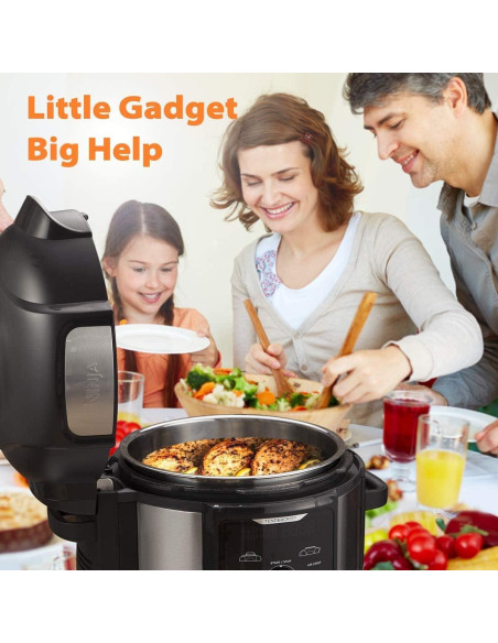 Olla de Acero Inoxidable Goldlion 8 Qt para Ninja Foodi