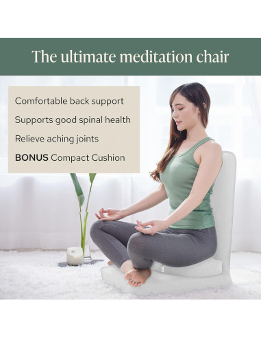 Silla de Meditación Plegable Mindful Modern - Ajustable y Cómoda
