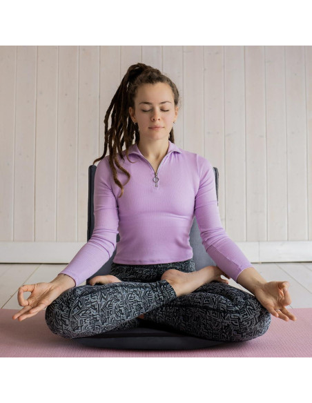 Silla de Suelo Malu Verde Bosque Plegable con Cojín Ajustable