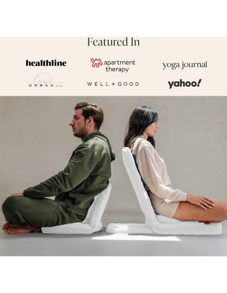 Silla de Meditación Plegable Mindful Modern - Ajustable y Cómoda
