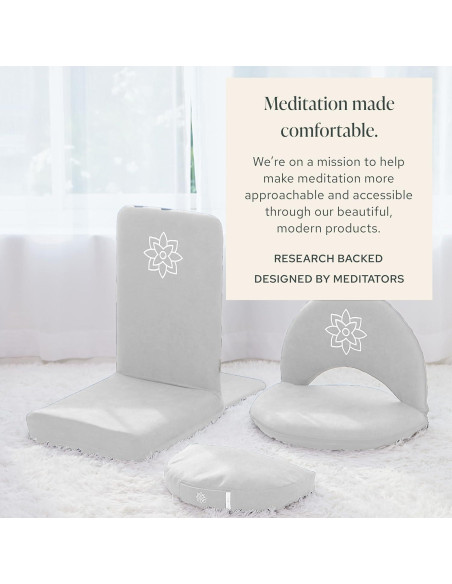 Silla de Meditación Plegable Mindful Modern - Ajustable y Cómoda