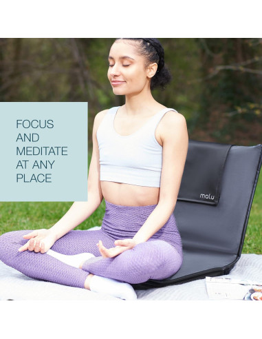 Silla de Suelo Malu Verde Bosque Plegable con Cojín Ajustable