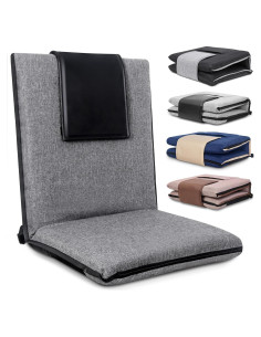 Silla de Suelo Plegable FASTMOMENT con Soporte Espalda 14 Posiciones