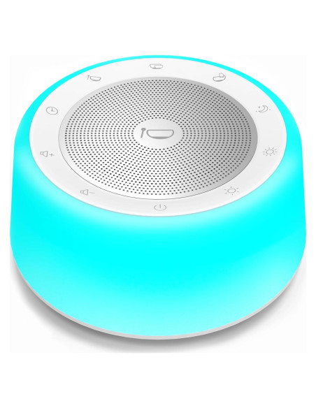 Máquina de Sonido Cuencos Cantores Tibetanos Kipcush K5-S - 11 Sonidos, Luz Nocturna, Temporizador