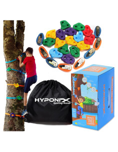 Kit de Escalada en Árbol Hyponix 16 Agarre Grandes + 8 Trinquetes