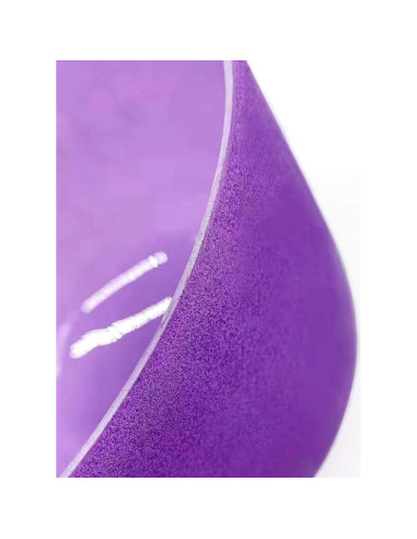 Cuenco Cantante de Cuarzo Morado TAIFENG 20.32 cm