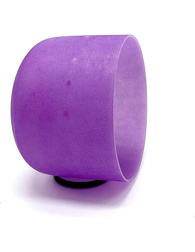 Cuenco Cantante de Cuarzo Morado TAIFENG 20.32 cm