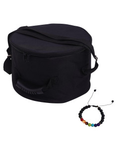 Funda Acolchada para Cuencos Cantores HIVEFISH 30 cm + Pulsera Chakra