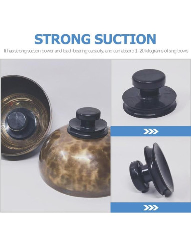 Mango de Succión para Cuencos Cantores BIUDECO 2 Piezas