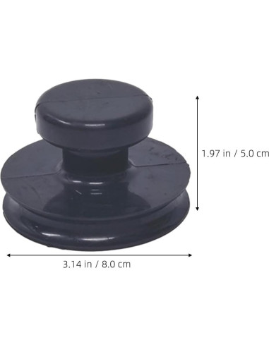 Mango de Succión para Cuencos Cantores BIUDECO 2 Piezas