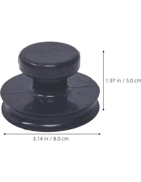 Mango de Succión para Cuencos Cantores BIUDECO 2 Piezas