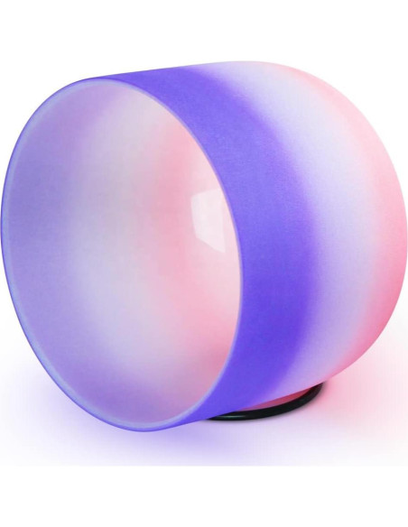 Tazón Cantante de Cuarzo KVKA 20 cm Nota B Chakra Corona Tazón Cantante de Cuarzo KVKA 20 cm Nota B Chakra Corona