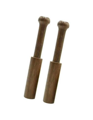 Mazo de Cuenco Cantante de Madera COHEALI - 2 Piezas