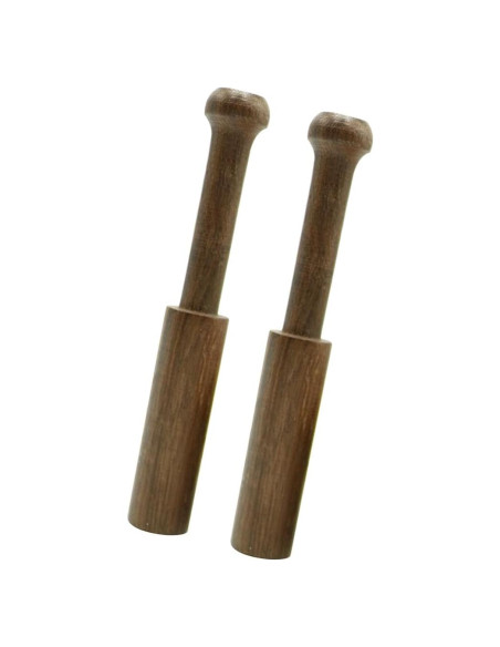 Mazo de Cuenco Cantante de Madera COHEALI - 2 Piezas