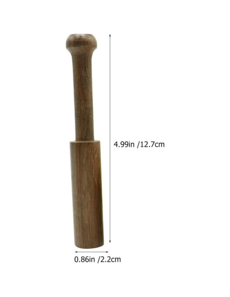 Mazo de Cuenco Cantante de Madera COHEALI - 2 Piezas