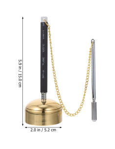 Campana Tingsha ARTIBETTER de Bronce para Meditación 286g 2