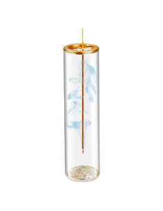 Soporte de Incienso de Vidrio OEAYA Redondo 19.8 cm Antideslizante