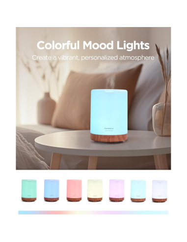 Difusor de Aceite Esencial InnoGear 300ml Aromaterapia Amarillo