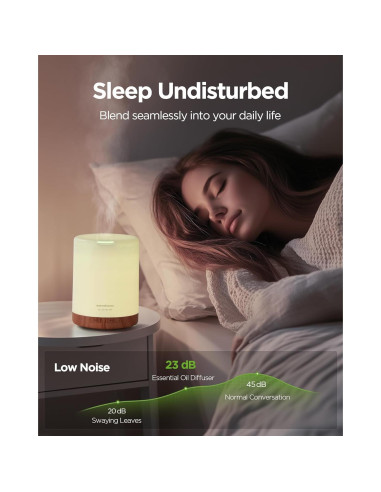 Difusor de Aceite Esencial InnoGear 300ml Aromaterapia Amarillo