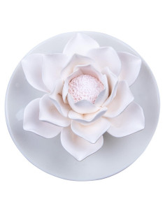 Difusor de Aceite Esencial Pasivo Oumeiben Loto Cerámica 9.14cm