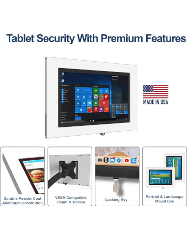 Caja de Seguridad TABcare para Chromebook Lenovo 10e Negra