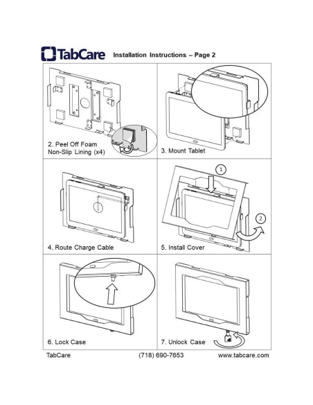 Caja de Seguridad TABcare para Chromebook Lenovo 10e Negra Caja de Seguridad TABcare para Chromebook Lenovo 10e Negra